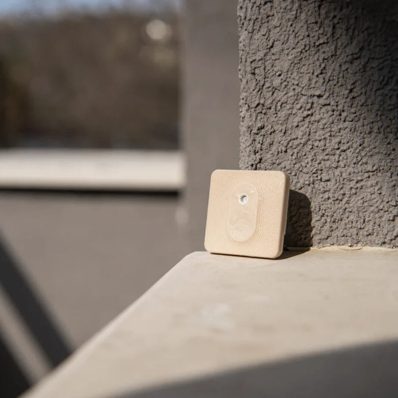 Shelly - Zigbee/Bluetooth IP54 Mocha temperature and humidity sensor Shelly BLU H&T ZB