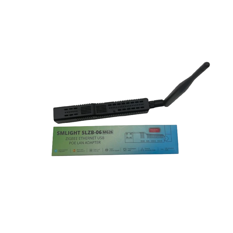 Smlight - Dongle USB Ethernet POE Zigbee 3.0 EFR32MG26 SLZB-06MG26
