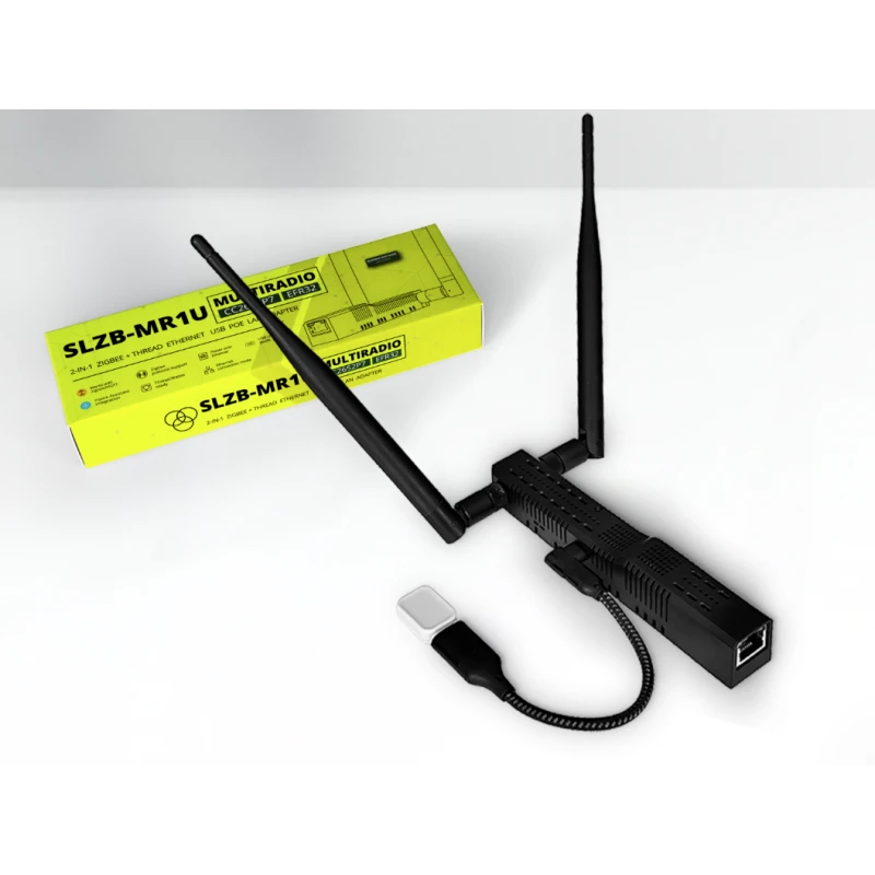 Smlight - Zigbee and Matter Thread USB Ethernet POE Adapter SLZB-MR1U