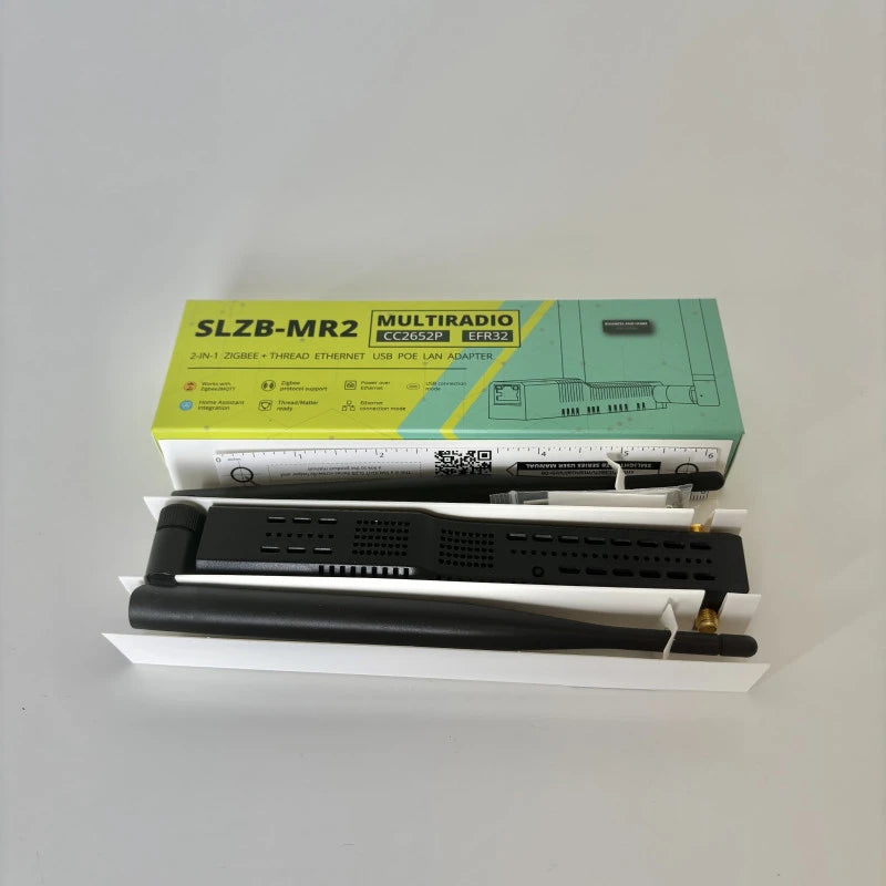 Smlight - USB Ethernet POE Zigbee and Thread Adapter SLZB-MR2