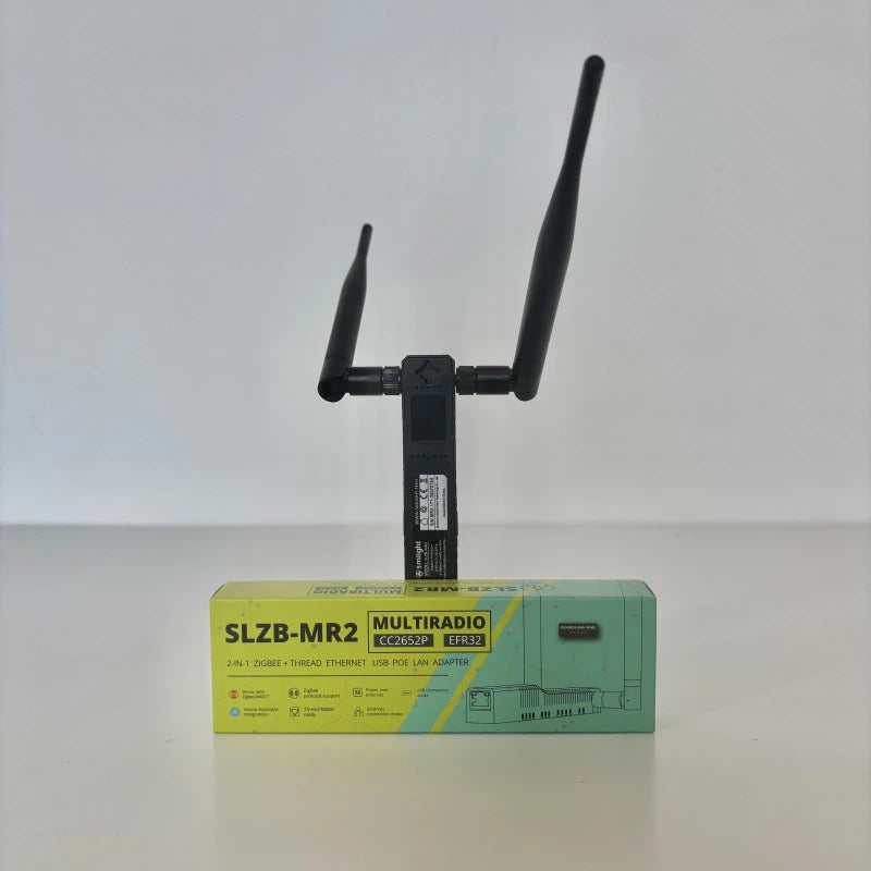Smlight - USB Ethernet POE Zigbee and Thread Adapter SLZB-MR2