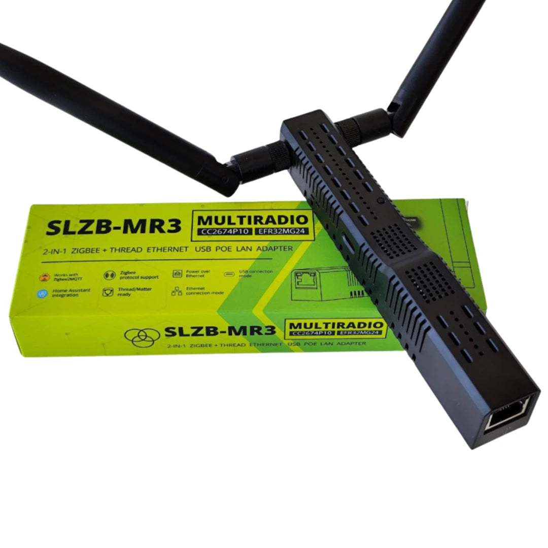 Smlight - Zigbee and Matter Thread USB Ethernet POE Adapter SLZB-MR3