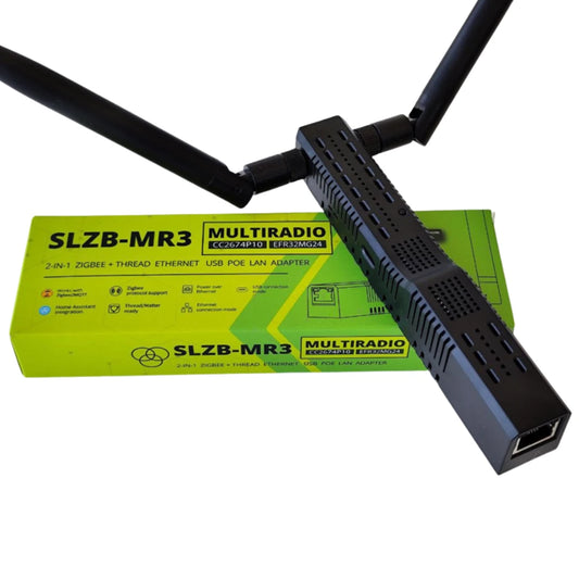 Smlight - Zigbee and Matter Thread USB Ethernet POE Adapter SLZB-MR3