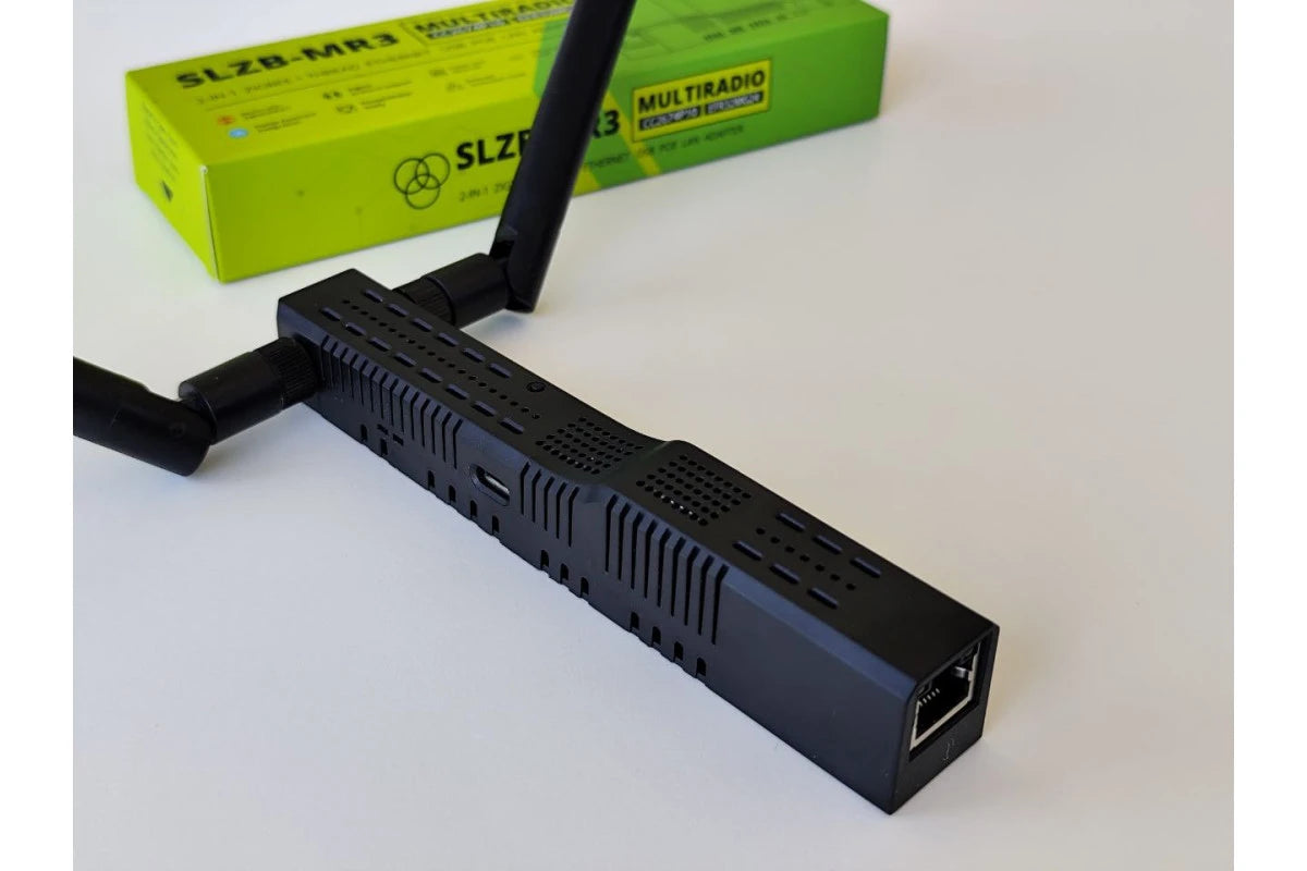 Smlight - Zigbee and Matter Thread USB Ethernet POE Adapter SLZB-MR3