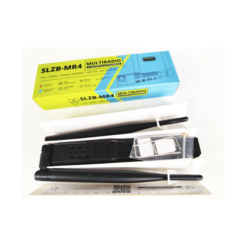 Smlight - Zigbee and Matter Thread USB Ethernet POE Adapter SLZB-MR4