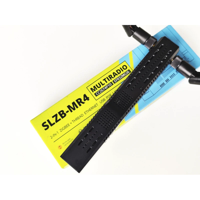 Smlight - Zigbee and Matter Thread USB Ethernet POE Adapter SLZB-MR4