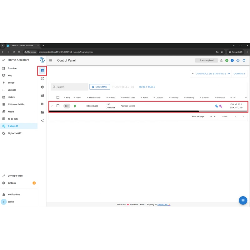 Smlight - Zigbee or Thread + Z-Wave USB Ethernet POE adapter SLZB-MRW10U