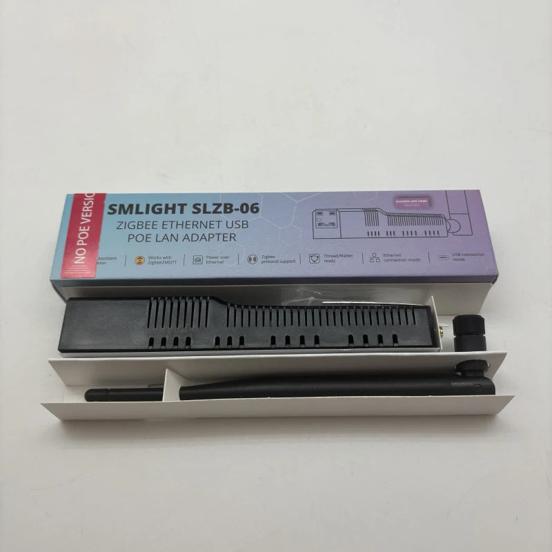 Smlight - Zigbee 3.0 USB Ethernet Adapter CC2652P (NO POE version)