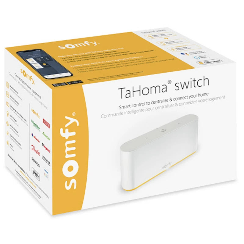 Somfy - Zigbee RTS- ja IO-älykeskus Somfy Tahoma Switch