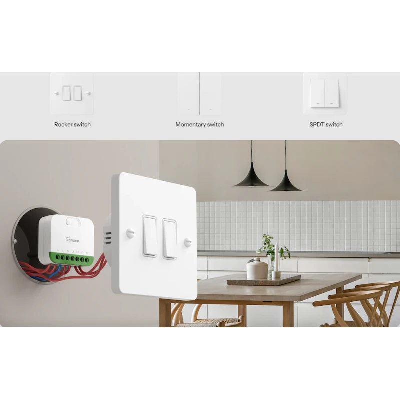 Sonoff - 2-channel Matter Over Wifi switch module MINI-2GS