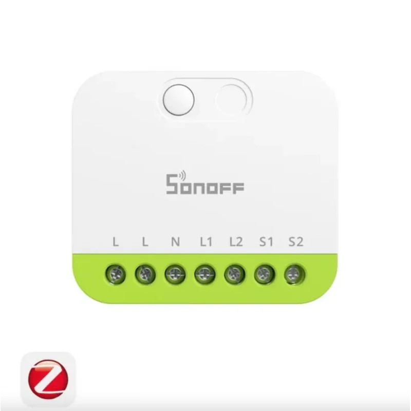 Sonoff - 2-channel Zigbee switch + MINI DUO signal amplifier MINI-ZB2GS