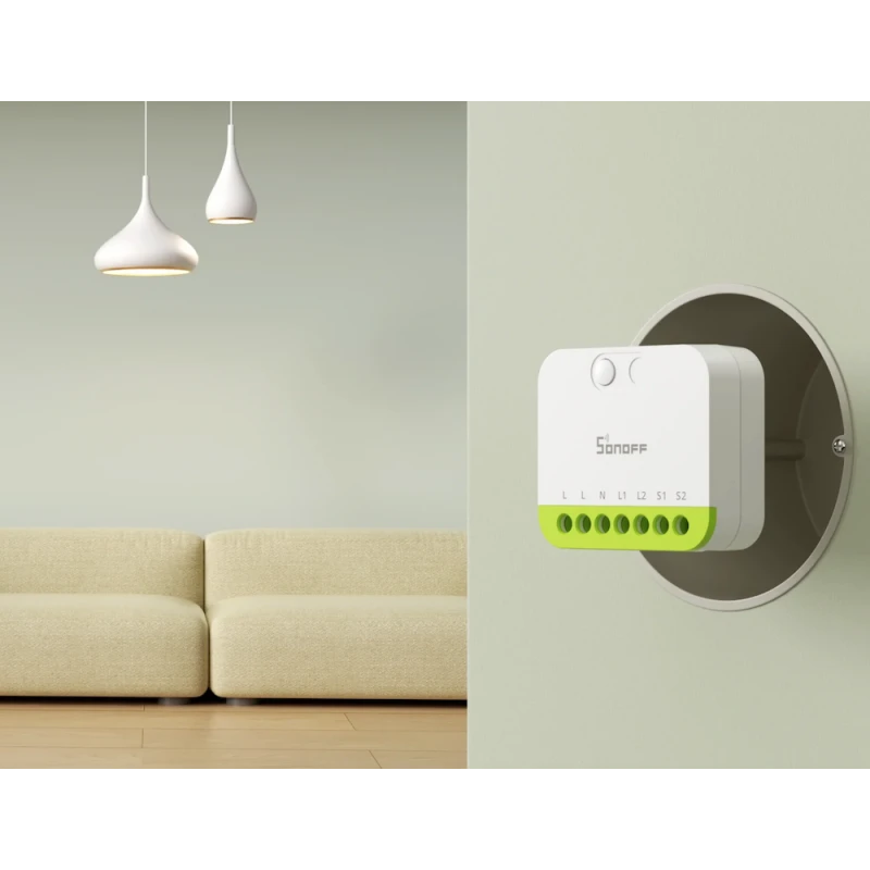 Sonoff - 2-channel Zigbee switch + MINI DUO signal amplifier MINI-ZB2GS