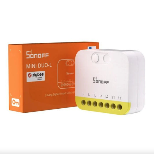 Sonoff - 2-channel Zigbee switch without neutral MINI DUO-L