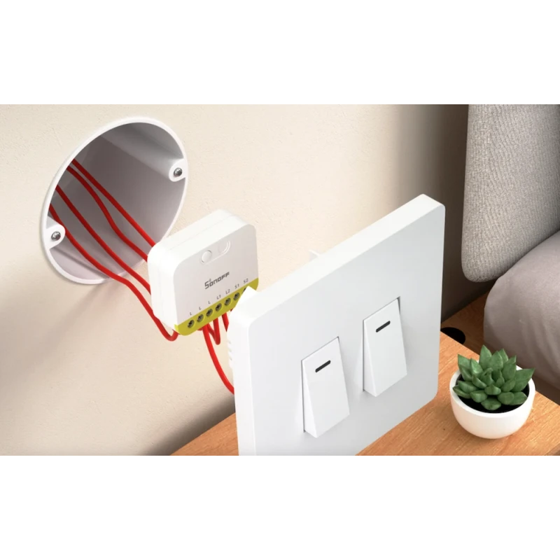 Sonoff - 2-channel Zigbee switch without neutral MINI DUO-L