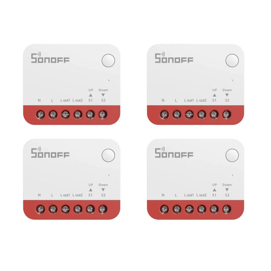 Sonoff - 4x Zigbee Roller Shutter Modules MINI-ZRBS-4-PACK