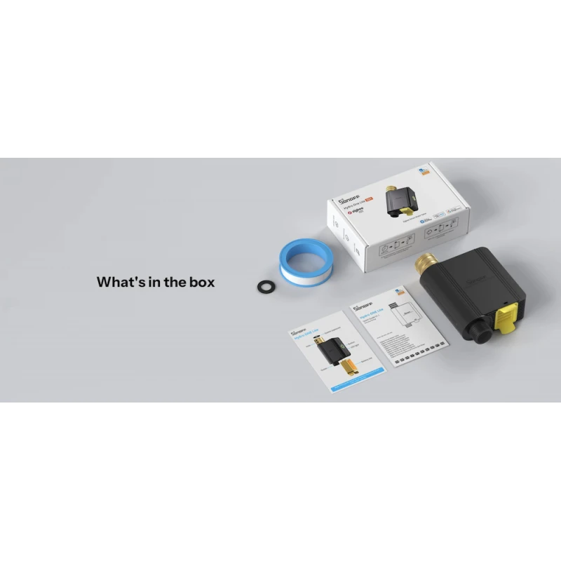 Sonoff Hydro ONE Lite - Zigbee + BLE water sprinkler (without water consumption monitoring)