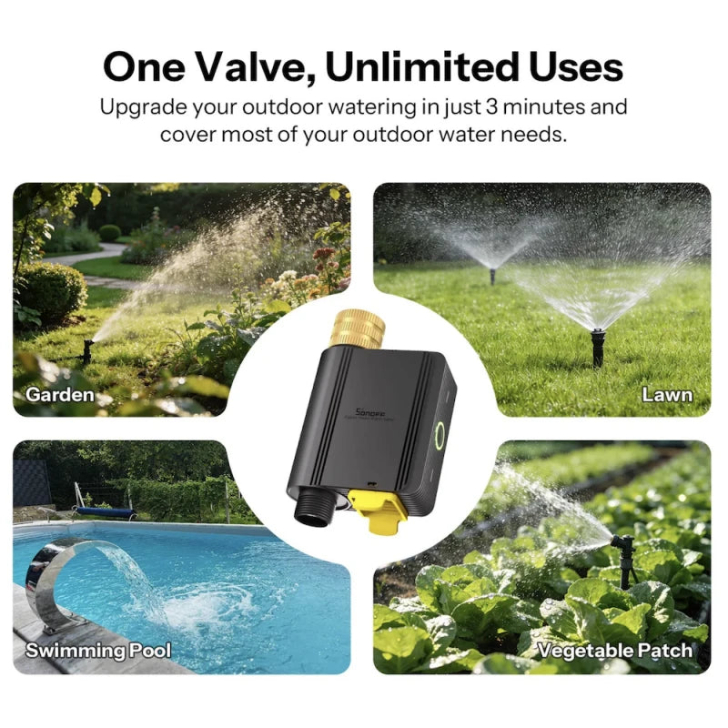 Sonoff Hydro ONE Lite - Zigbee + BLE water sprinkler (without water consumption monitoring)