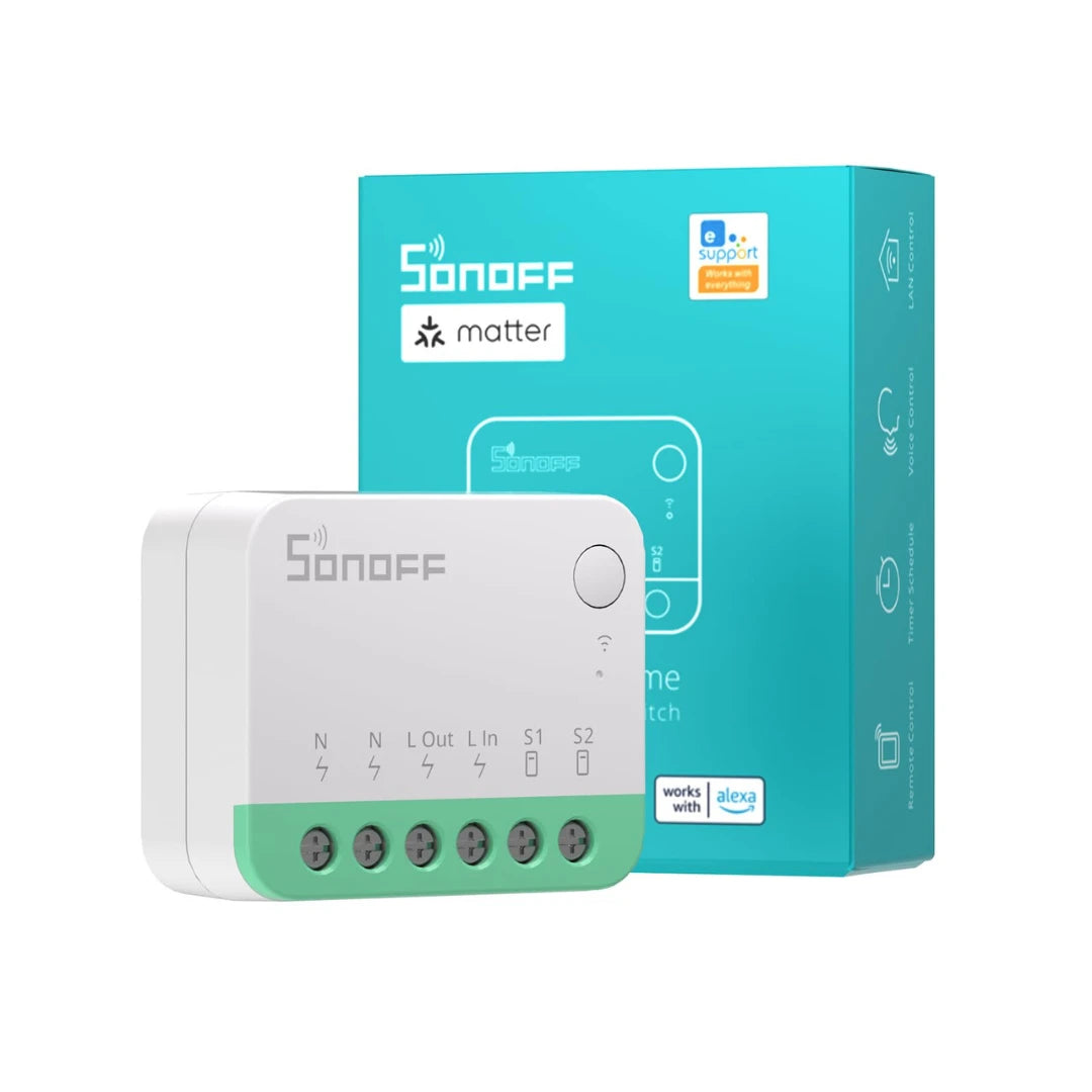Sonoff - WIFI Matter ON/OFF Smart Switch 10A MINIR4M