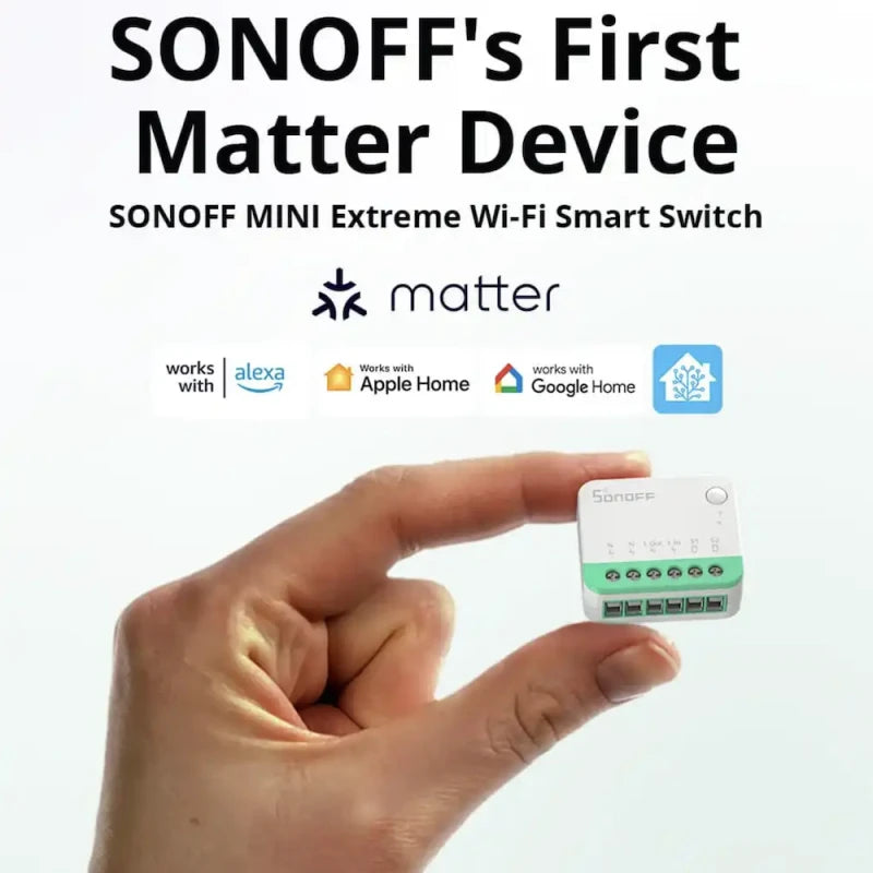 Sonoff - WIFI Matter ON/OFF Smart Switch 10A MINIR4M