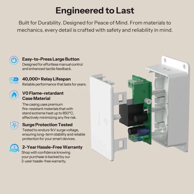 Sonoff - Matter WiFi Smart Switch Module Basic Gen5 BASIC-1GS