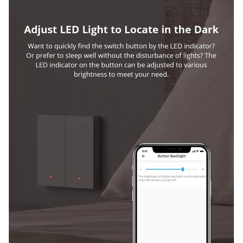 Sonoff - Wifi Matter Wall switch 3 channels - M5-3C-86W