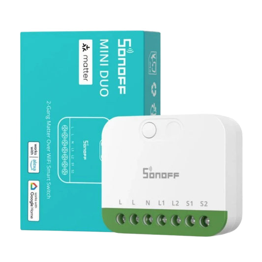 Sonoff - 2-channel Matter Over Wifi switch module MINI-2GS