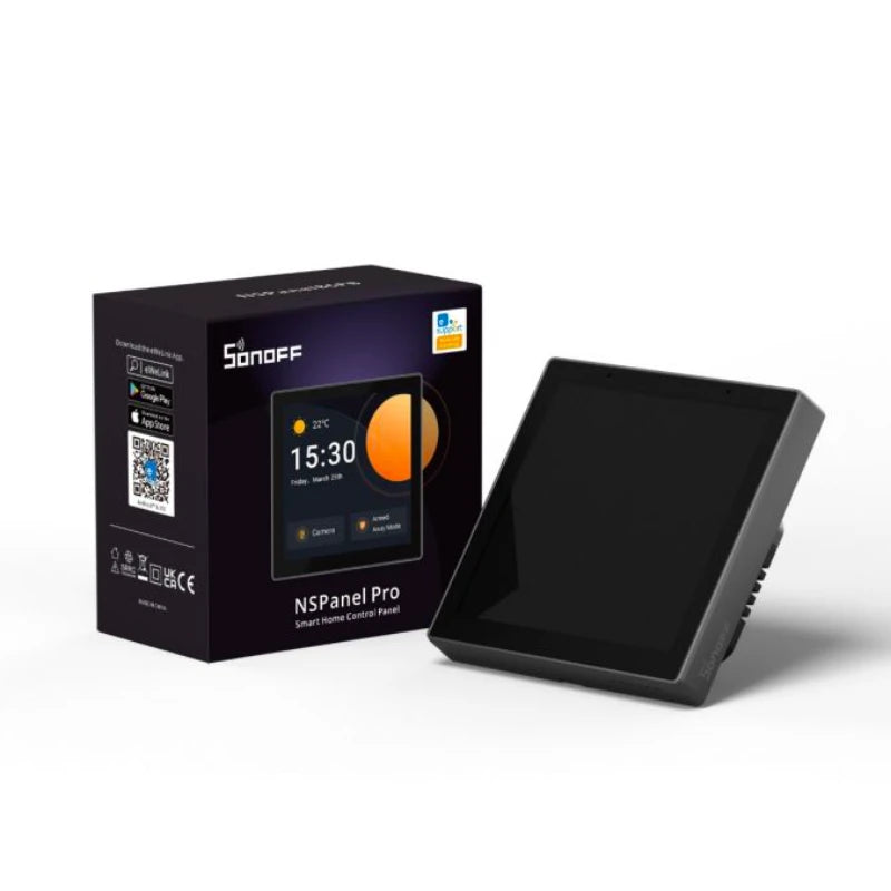 Sonoff - Zigbee 3.0 Black Smart Scene Wall Switch NSPanelPRO