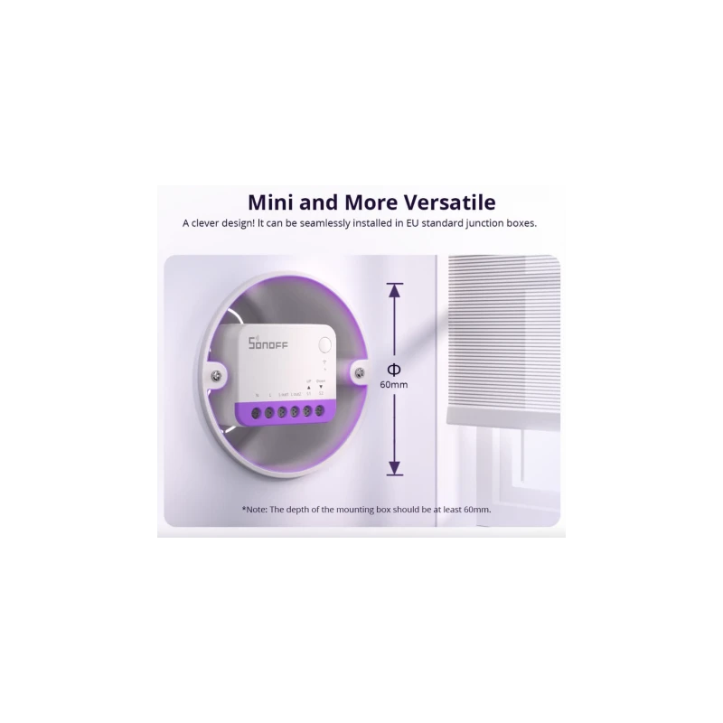 Sonoff - Pack 2x Matter roller shutter module MINI-RBS