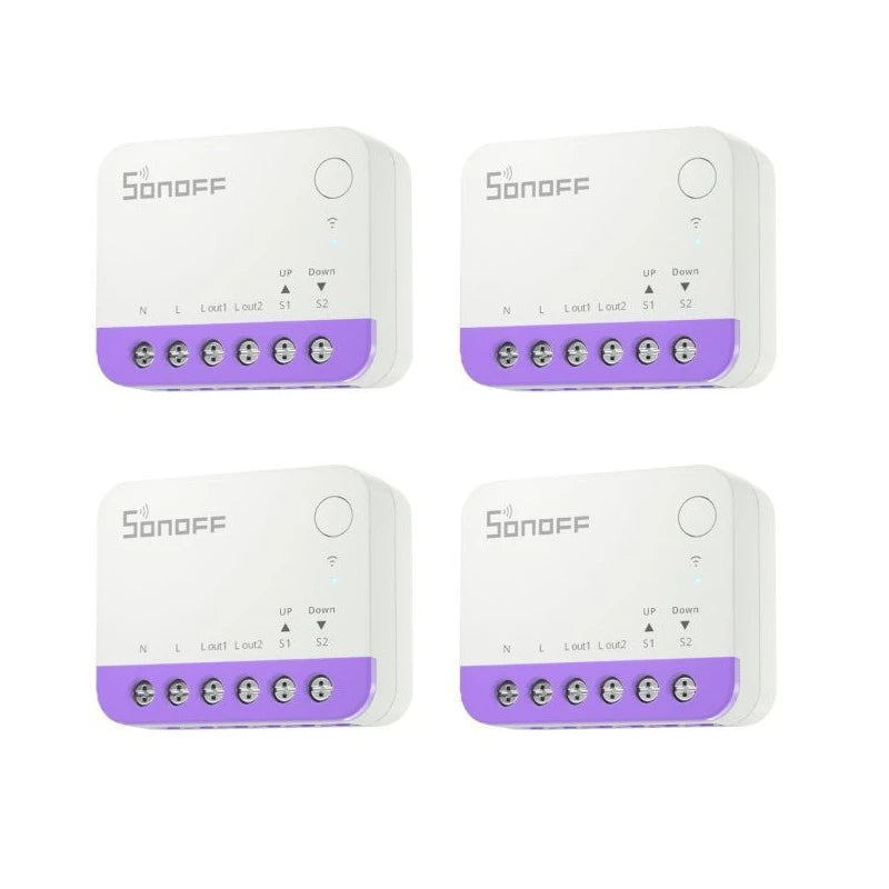 Sonoff - Pack 4x Matter WIFI roller shutter module MINI-RBS