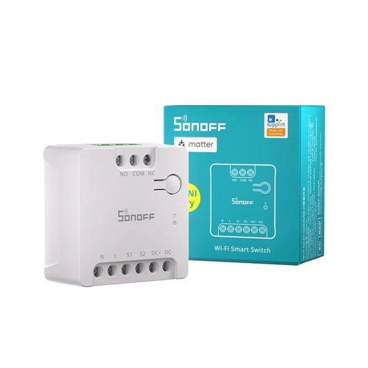 Sonoff - Wifi Matter -kuivakontaktimoduuli MINI-D