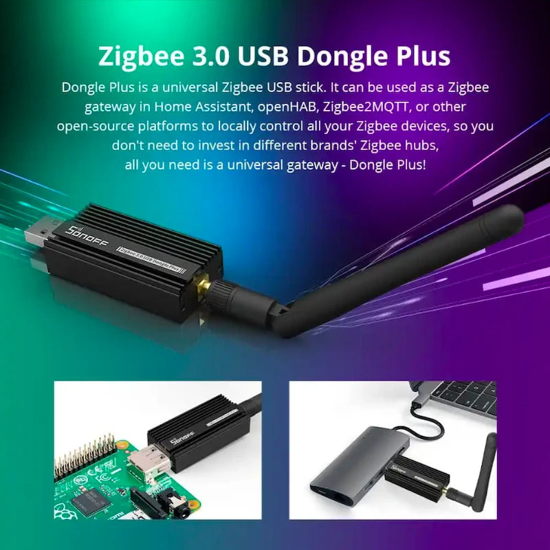 Sonoff - Zigbee 3.0 USB Dongle ZBDONGLE-E (V2)