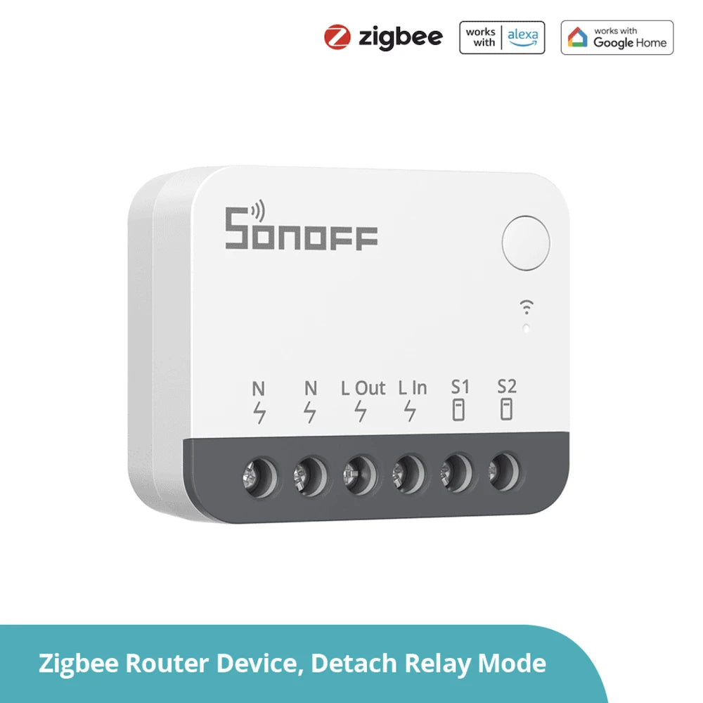 Sonoff - Module Zigbee 3.0 ON/OFF 10A EFR32MG21 ZBMINIR2