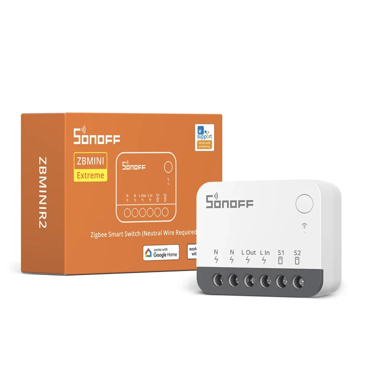 Sonoff - Module Zigbee 3.0 ON/OFF 10A EFR32MG21 ZBMINIR2