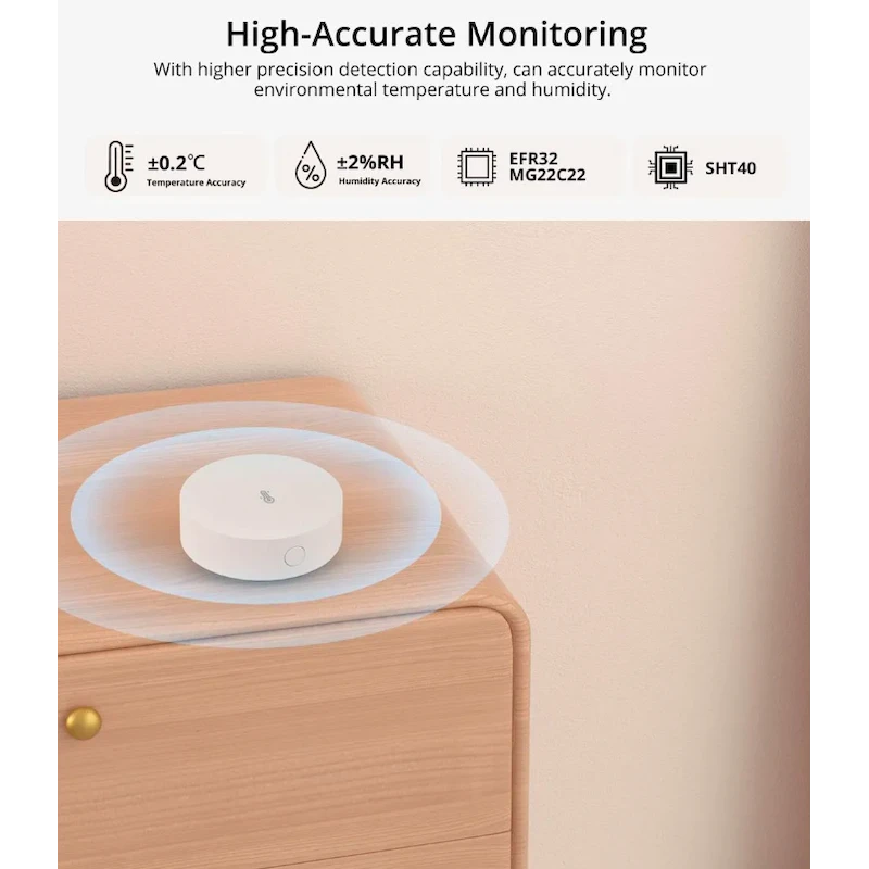 Sonoff - Zigbee 3.0 temperature and humidity sensor SNZB-02P