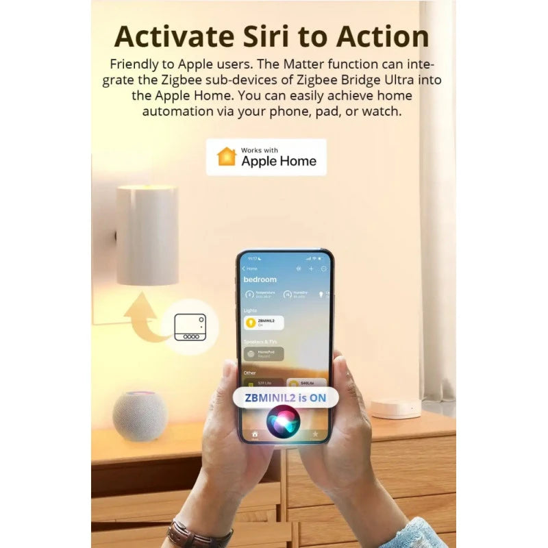 Sonoff - Zigbee and Matter Smart Hub ZBBRIDGE-U
