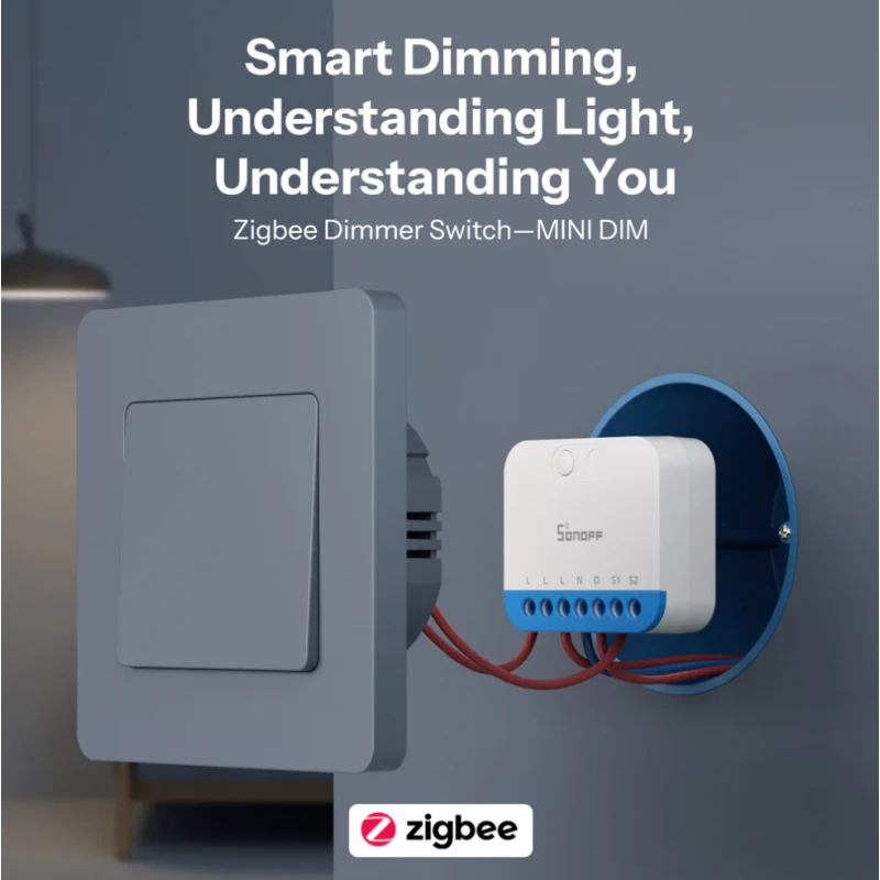 Sonoff - Dimmer Zigbee module with power consumption measurement Extreme MINI-ZBDIM