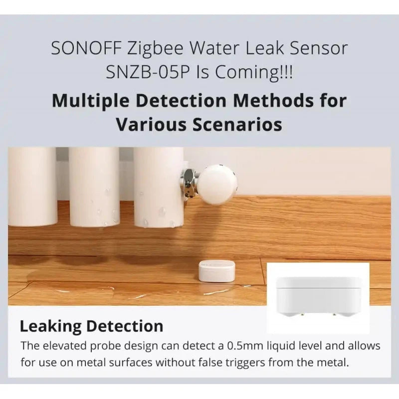 Sonoff - IP67 Zigbee Water Leak Sensor + Extensible cable SNZB-05P-KIT