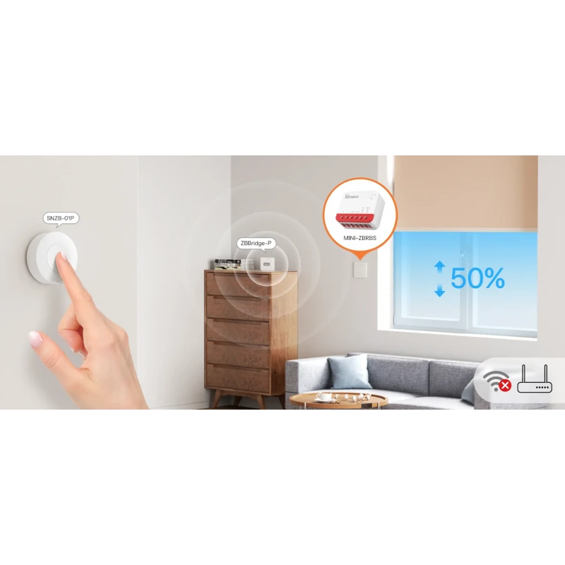 Sonoff - Zigbee roller shutter module MINI-ZBRBS