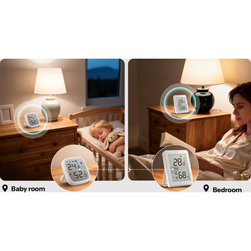 Sonoff - Zigbee temperature and humidity sensor with display AirGuard SNZB-02DR2