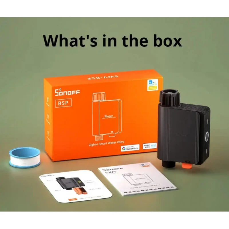 Sonoff - Zigbee Water Control + Water Meter SWV-BSP