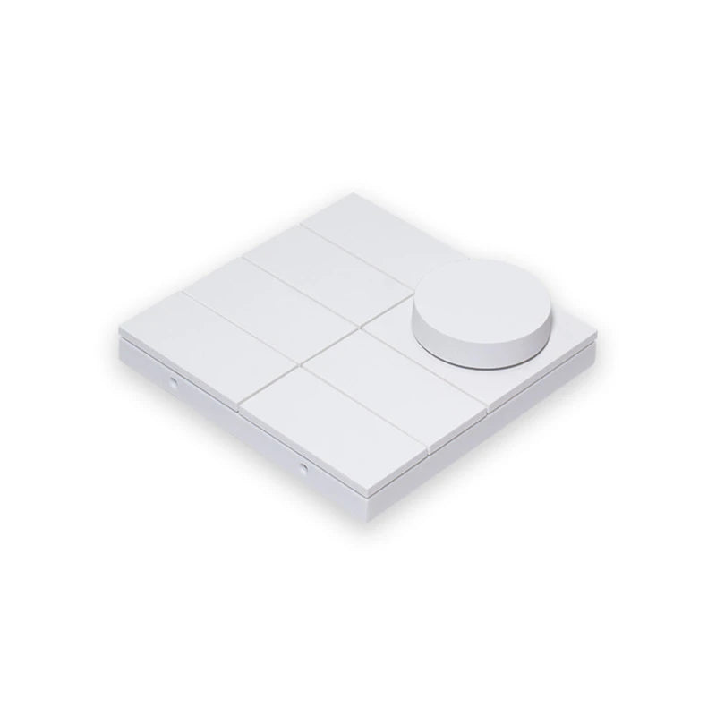 Sunricher - 12-button wall-mounted Zigbee remote control + scroll wheel, compatible with Zigbee2mqtt, Home Assistant