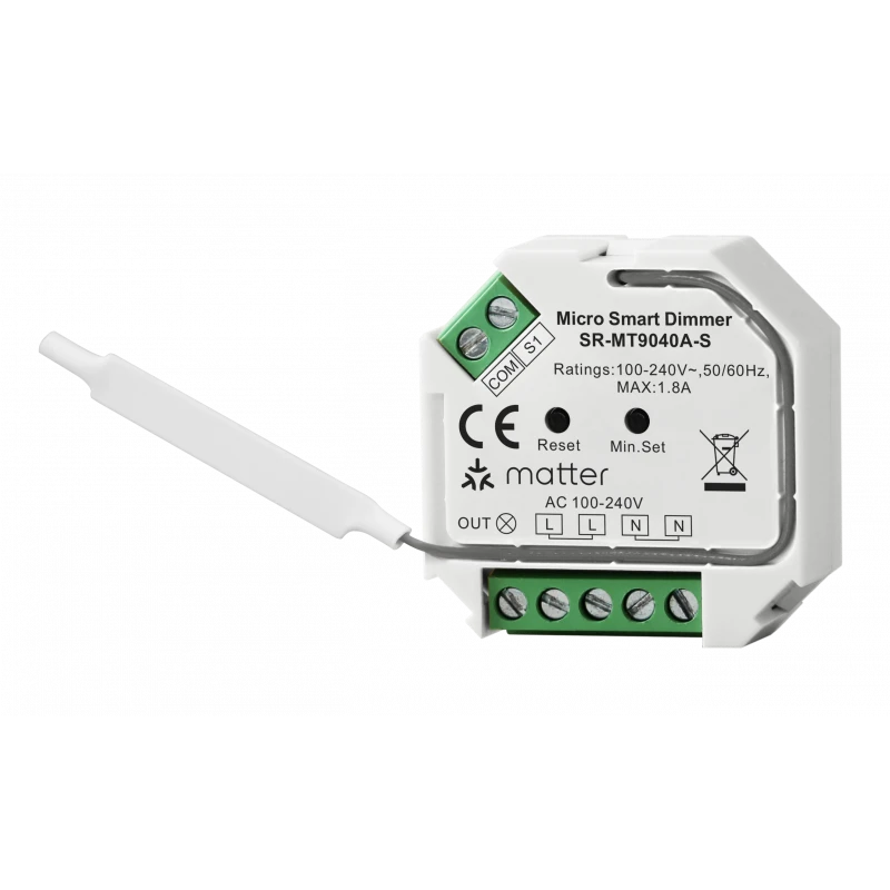 Sunricher - Zigbee and Matter over Thread dimmer module 400W (with or without neutral)