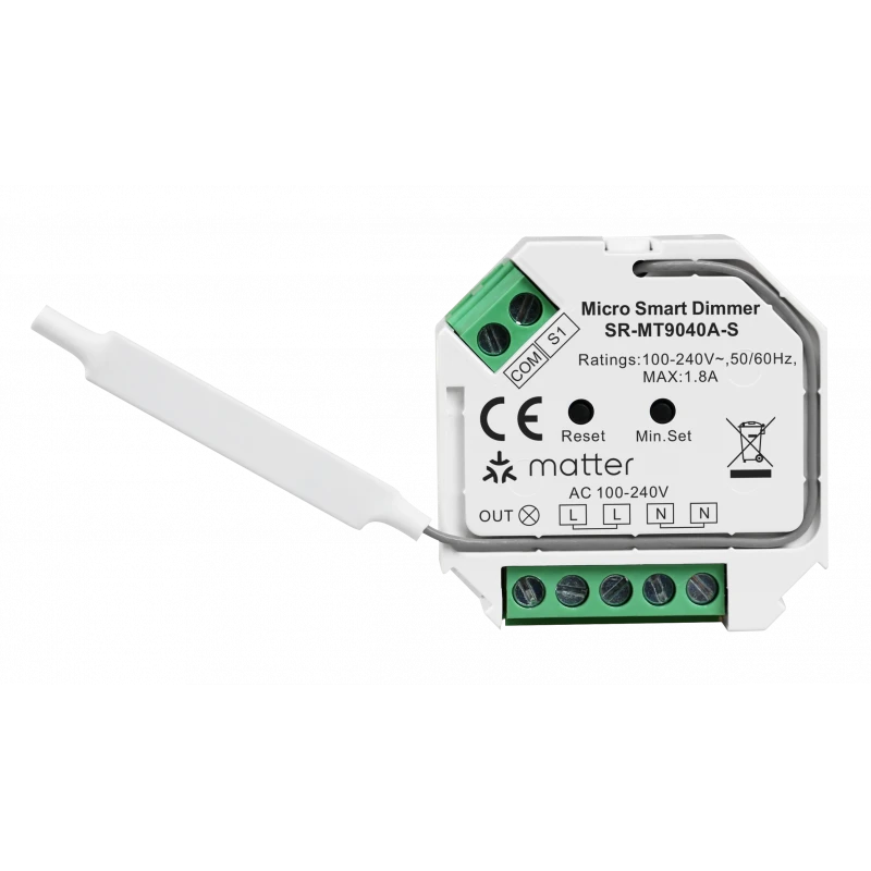 Sunricher - Zigbee and Matter over Thread dimmer module 400W (with or without neutral)