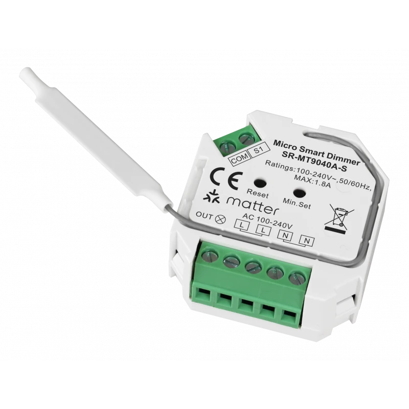 Sunricher - Zigbee and Matter over Thread dimmer module 400W (with or without neutral)