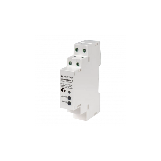 Sunricher - Zigbee and Matter over Thread DIN rail dimmer module 400W (with or without neutral)