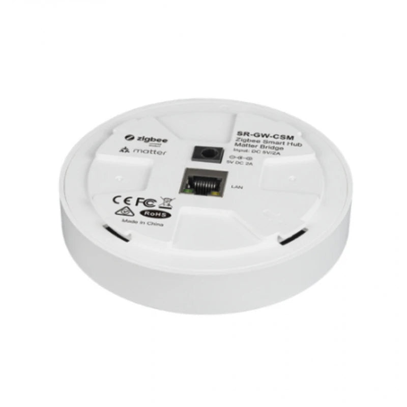 Sunricher - Smart Hub Zigbee Matter, Homekit, ceiling mount, Ethernet SR-GW-CSM