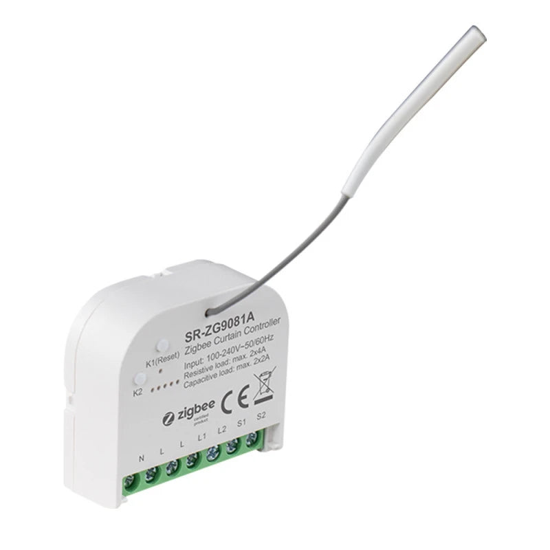 Sunricher - Zigbee Green Power μονάδα ρολών + Touchlink SR-ZG9081A