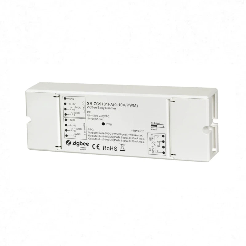 Sunricher - Zigbee to 0-10V/PWM controller for Home Assistant and Zigbee2MQTT