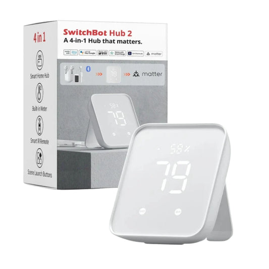 Switchbot - WIFI Matter Hub 2 + τηλεχειριστήριο υπερύθρων και θερμοκρασίας/υγρασίας