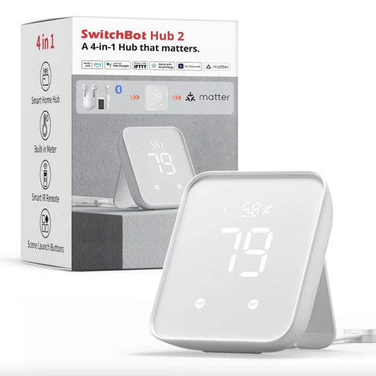 Switchbot - WIFI Matter Hub 2 + IR and temperature/humidity remote control
